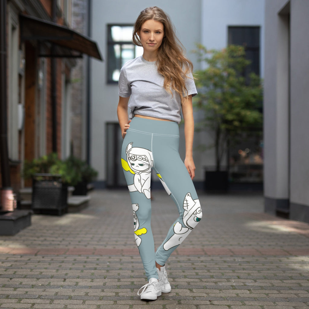 Anacotte Naughty Angel Yoga Pants – High Waist Compression Leggings for Women