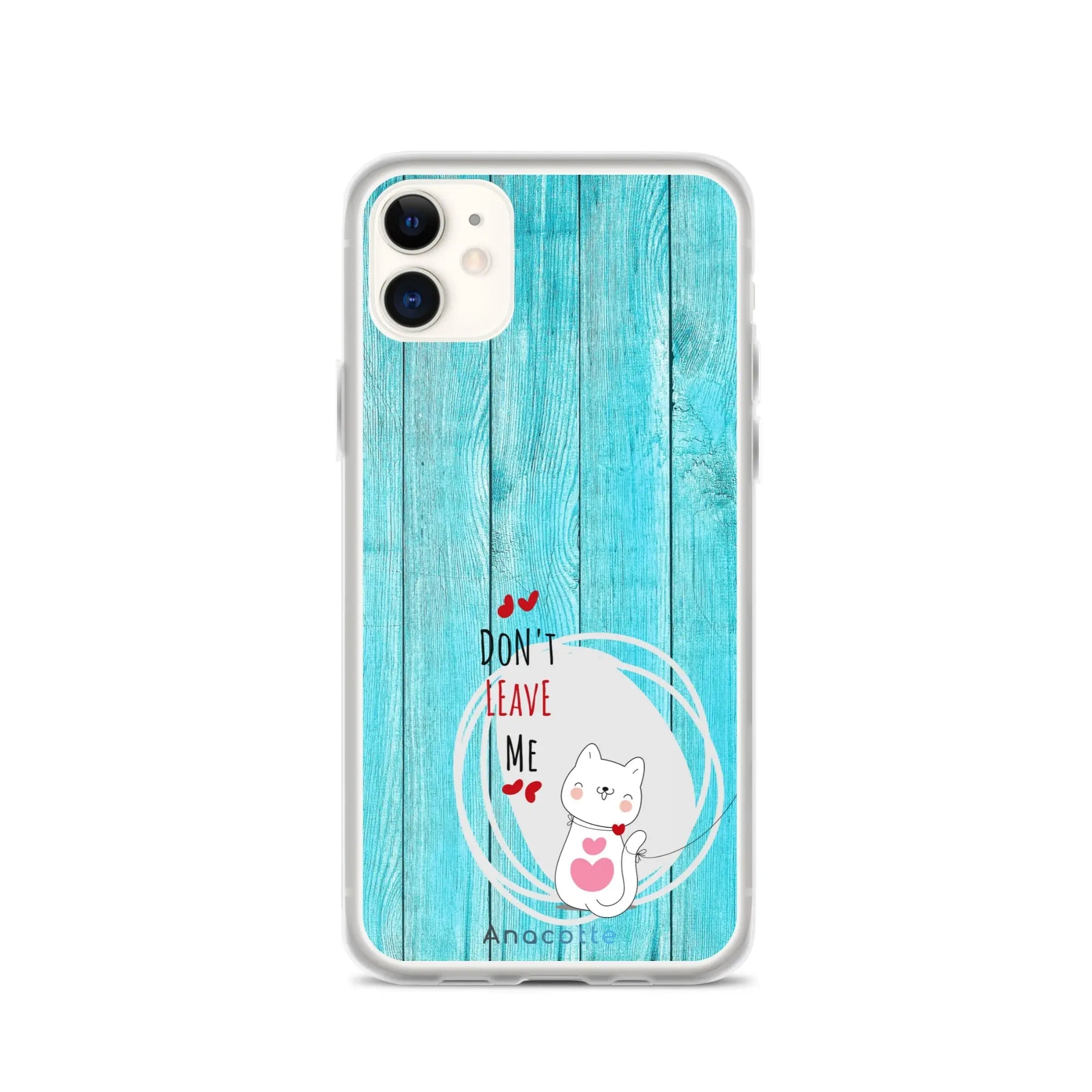 Anacotte Don't Leave Me Cute Dog Phone Case
