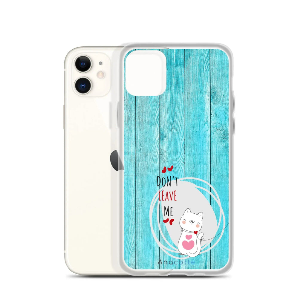 Anacotte Don't Leave Me Cute Dog Phone Case