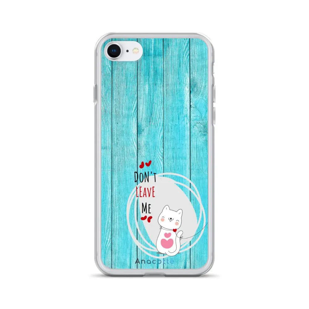 Anacotte Don't Leave Me Cute Dog Phone Case