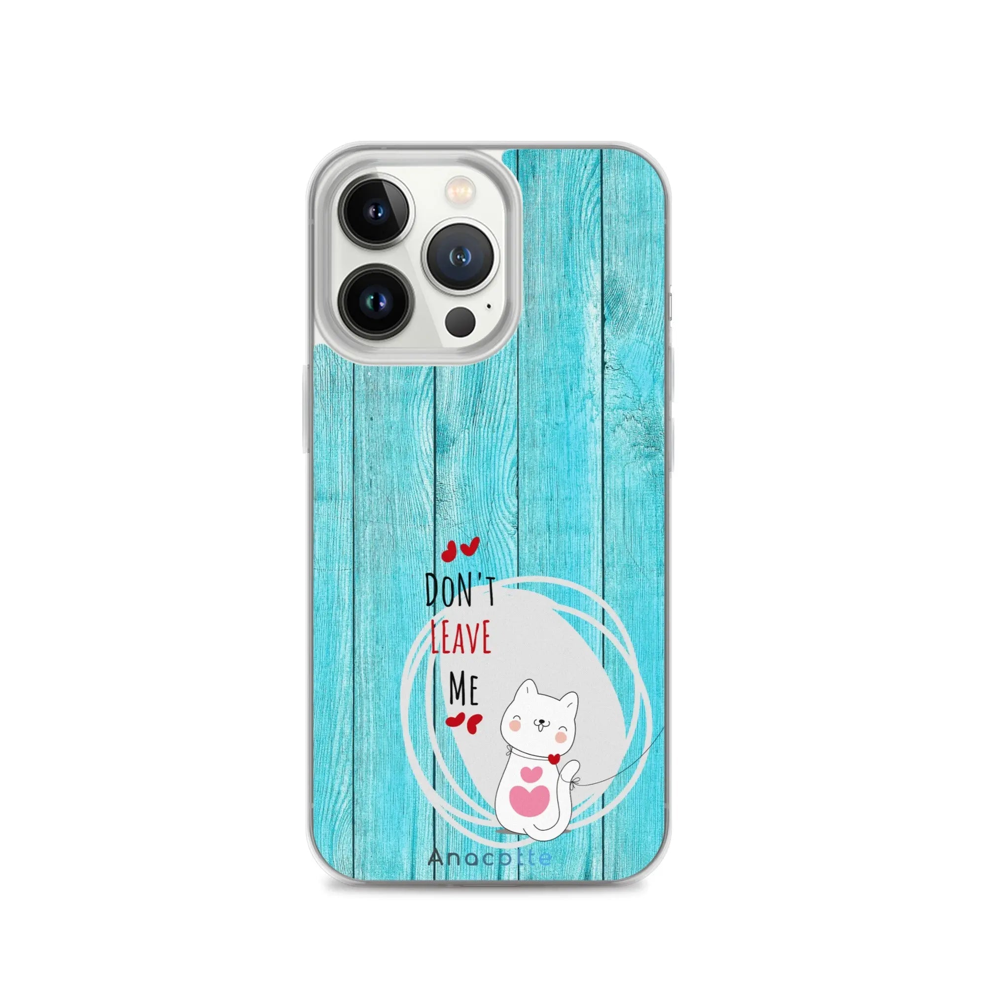 Anacotte Don't Leave Me Cute Dog Phone Case